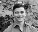 black and white image of Mathias Karlsson